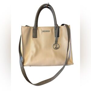 Nine West Cream and Gray Shoulder Bags with Elegant Design